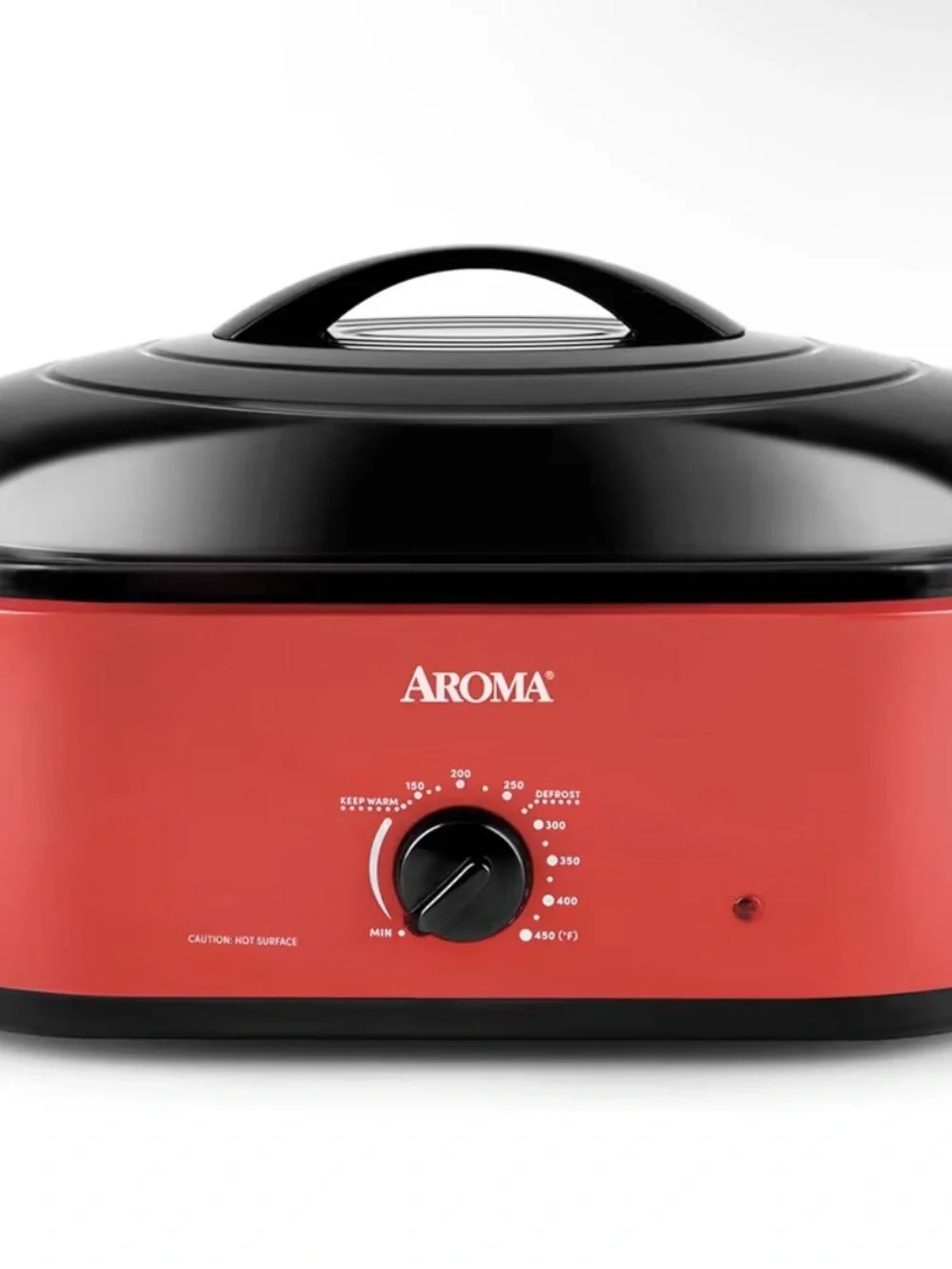 Roma Red Roaster with Clear Self-Basting Lid
